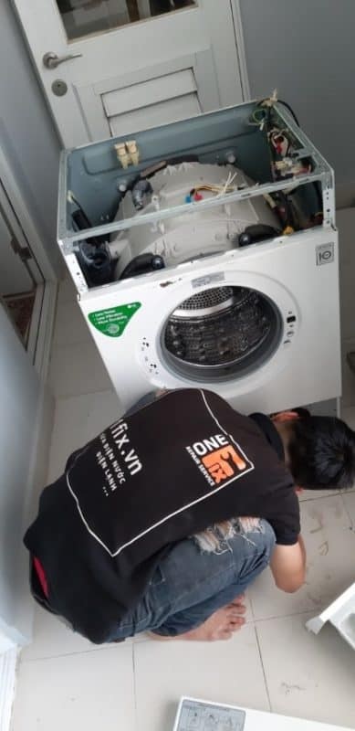 Dịch vụ thay gioăng cao su máy giặt LG