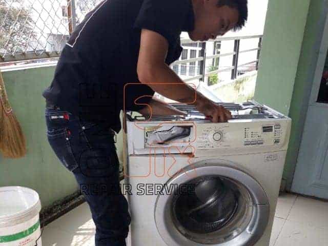 Hướng dẫn sửa máy giặt LG không bấm được nút start tại nhà