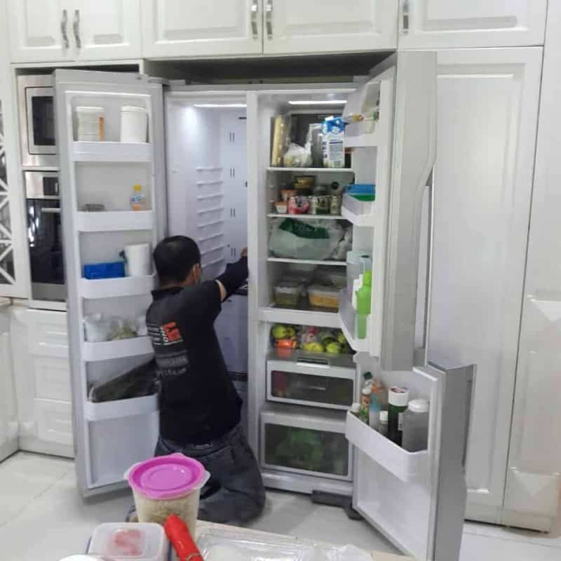 Thay cảm biến nhiệt tủ lạnh LG