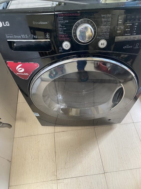Thợ sửa máy giặt LG kêu to khi vắt