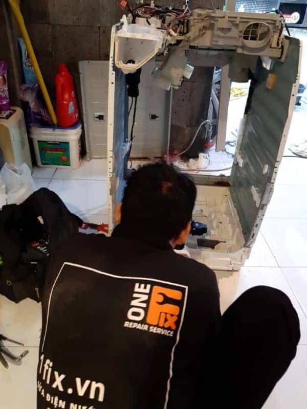 Sửa lỗi E95 máy giặt Toshiba