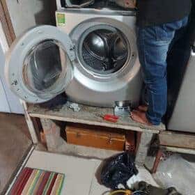 Cách xử lý lỗi de máy giặt LG