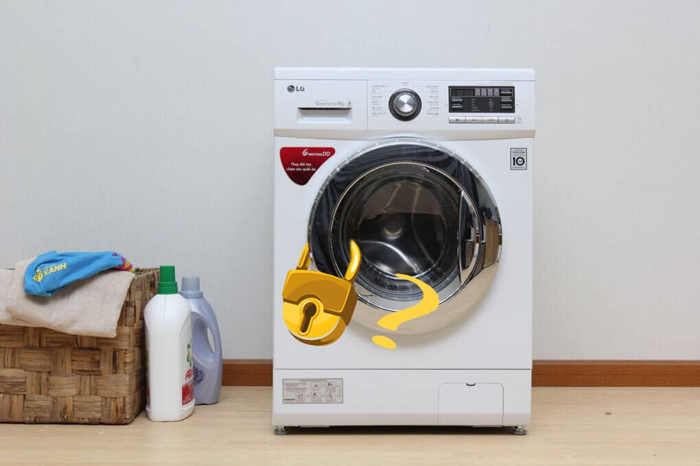 cách xử lý khi máy giặt lg bị khóa trẻ em