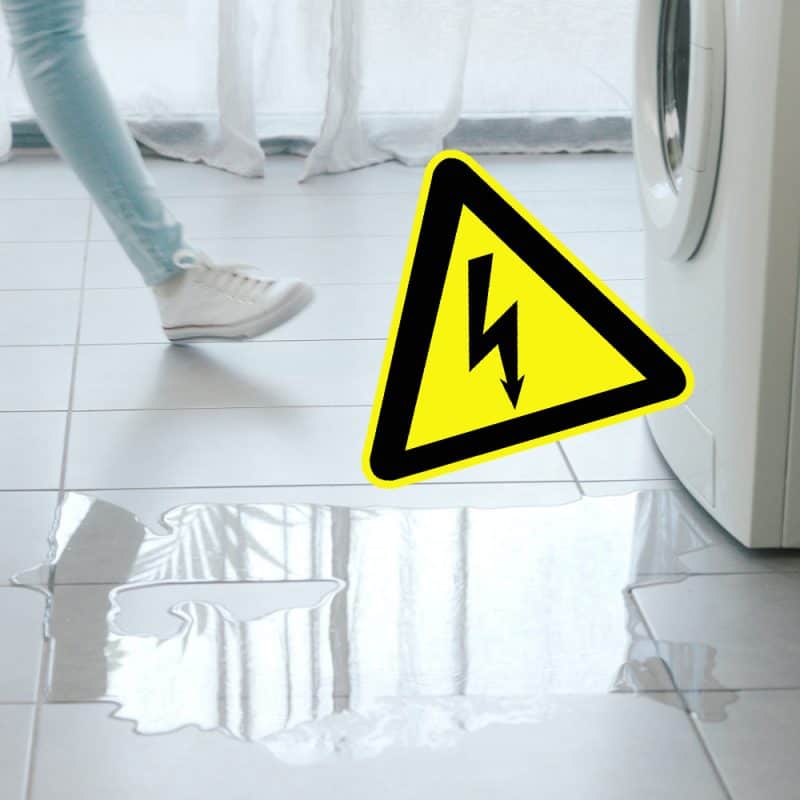Nguyên nhân gây ra hiện tượng máy giặt bị hở điện