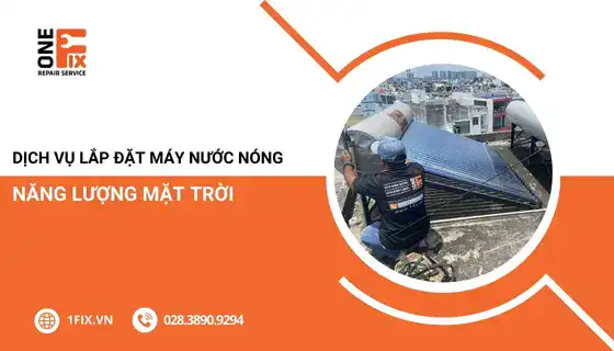 Cập nhật 2025: Chi phí dịch vụ lắp đặt máy nước nóng năng lượng mặt trời
