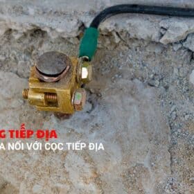 dây tiếp địa nối cọc tiếp địa bằng đồng