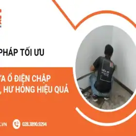 Sửa chữa ổ cắm điện bị cháy đen, ổ cắm điện bị xẹt lửa