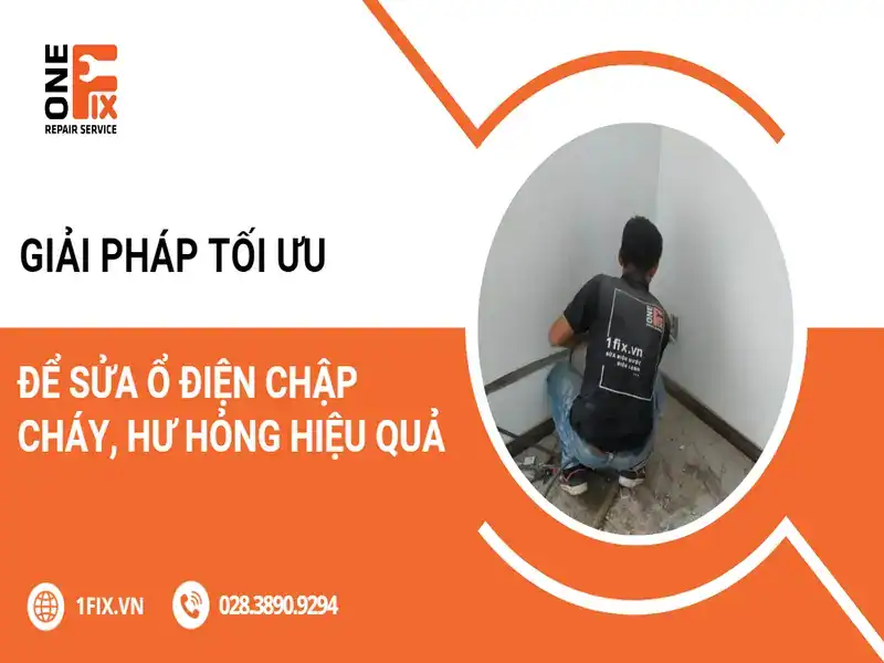 Dịch Vụ Thợ Sửa Điện Tại Nhà TPHCM Với Hơn 65 Thợ Điện Chuyên Nghiệp 19 Sửa chữa ổ cắm điện bị cháy đen, ổ cắm điện bị xẹt lửa
