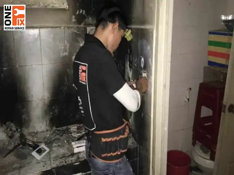 1FIX tiếp nhận yêu cầu kiểm tra, sửa ổ điện tận nhà nhanh chóng với quy trình chuyên nghiệp