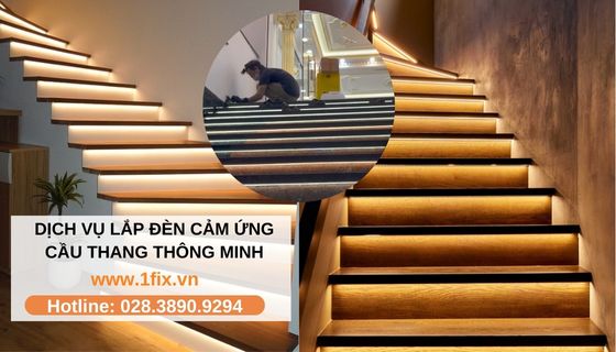 đèn cảm ứng cầu thang