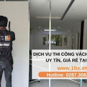 thi công vách thạch cao