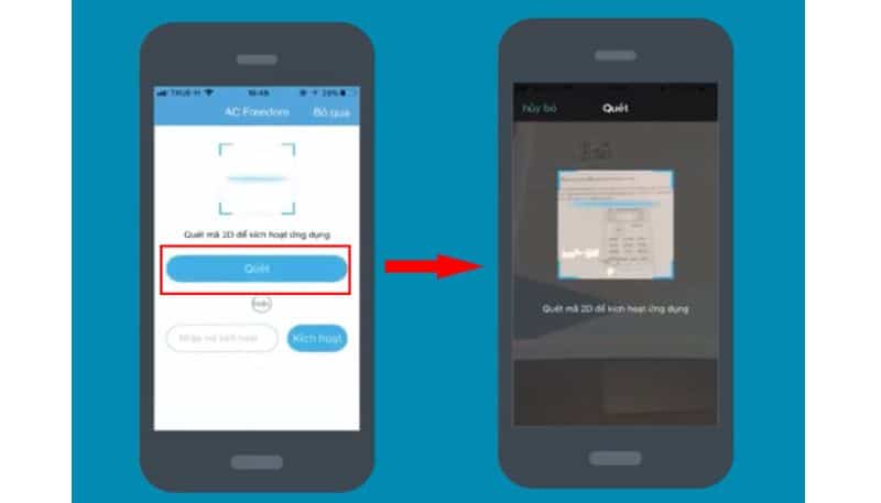 điều khiển điều hòa casper app