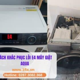 lỗi e4 máy giặt aqua