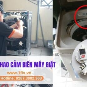 thay phao cảm biến máy giặt