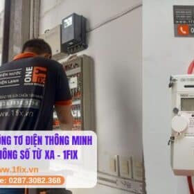 lắp đặt công tơ điện thông minh