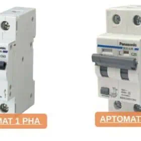 so s&aacute;nh aptomat 1 pha v&agrave; 2 pha