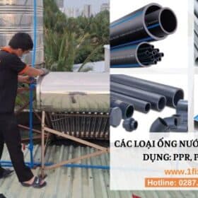 các loại ống nước nhựa
