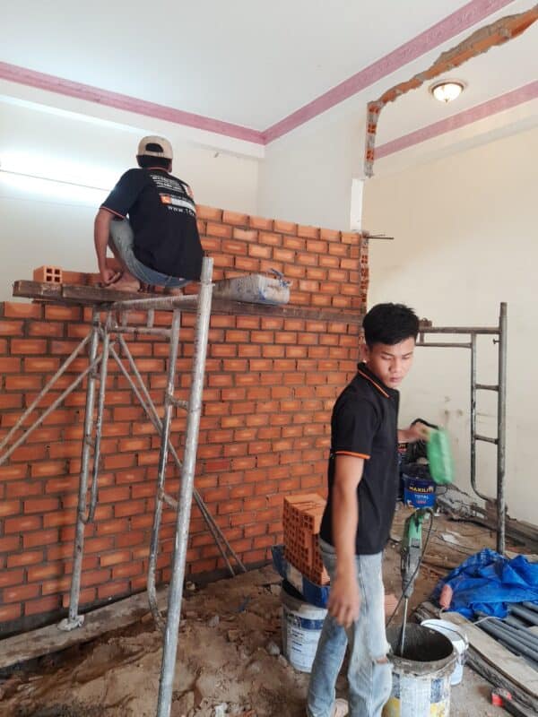 hạng mục sửa chữa nhà