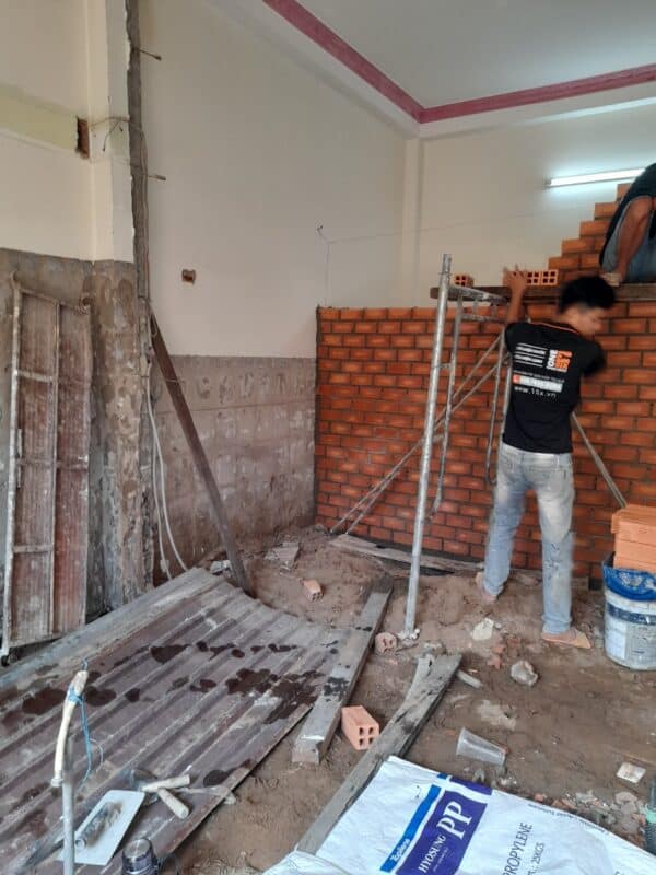hạng mục sửa chữa nhà