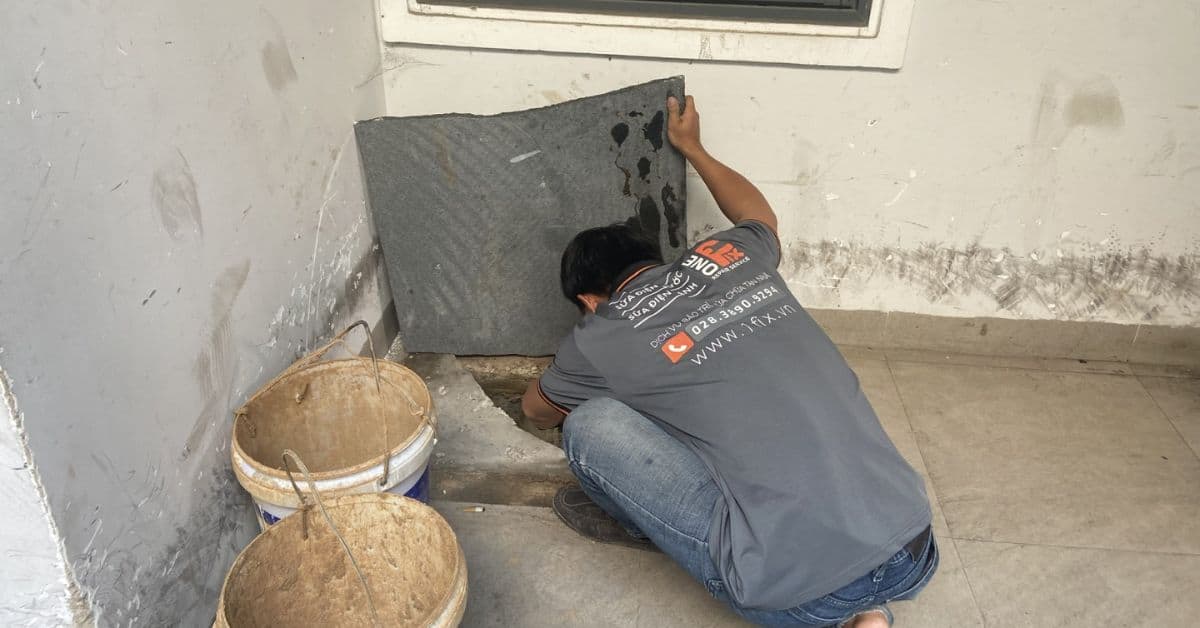 hạng mục cán nền nâng sàn