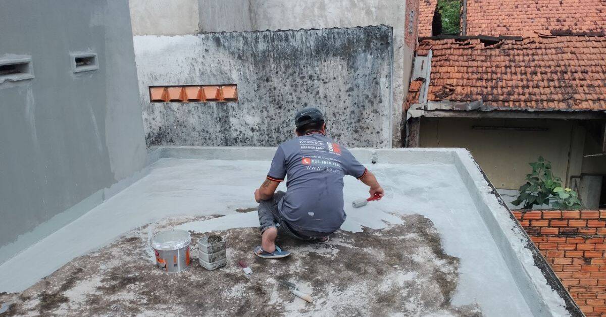 hạng mục sơn chống thấm sân thượng