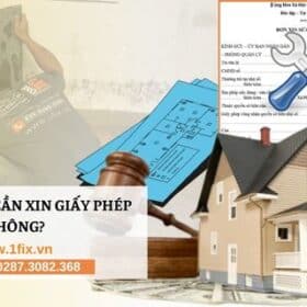 sửa nhà có cần xin giấy phép không