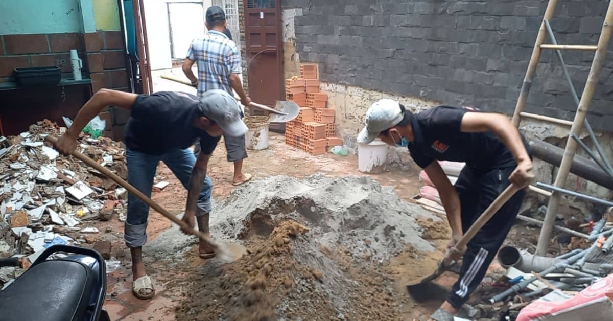 sửa nhà với 100 triệu