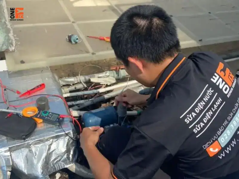 Nguyên nhân và cách xử lý máy bơm không lên nước 3 Dịch vụ sửa chữa, thay thế máy bơm không lên nước tại nhà