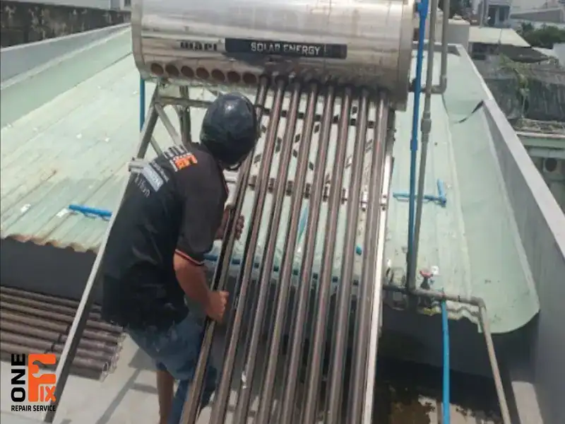 Dịch vụ sửa máy nước nóng năng lượng mặt trời Gò Vấp 1FIX giúp thiết bị nhà bạn luôn vận hành ổn định, lâu dài