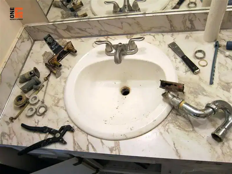 Dịch vụ sửa vòi nước bồn rửa mặt tại nhà – sửa vòi nước Lavabo 3 Sửa vòi nước lavabo chảy yếu do cặn bẩn tích tụ