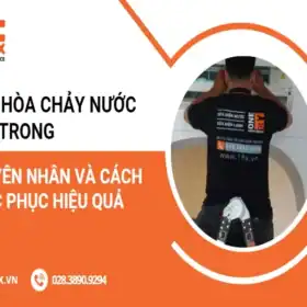 Điều h&ograve;a chảy nước v&agrave;o trong - Nguy&ecirc;n nh&acirc;n v&agrave; c&aacute;ch khắc phục hiệu quả