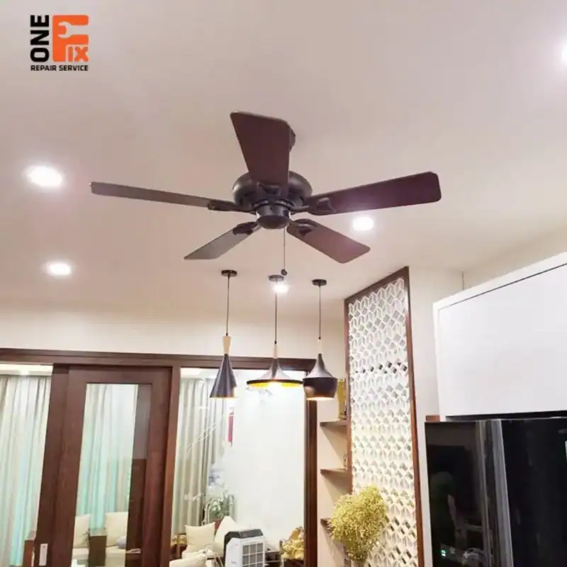 Sử dụng quạt trần cho không gian sống giúp giảm thiểu chi phí sử dụng điều hòa