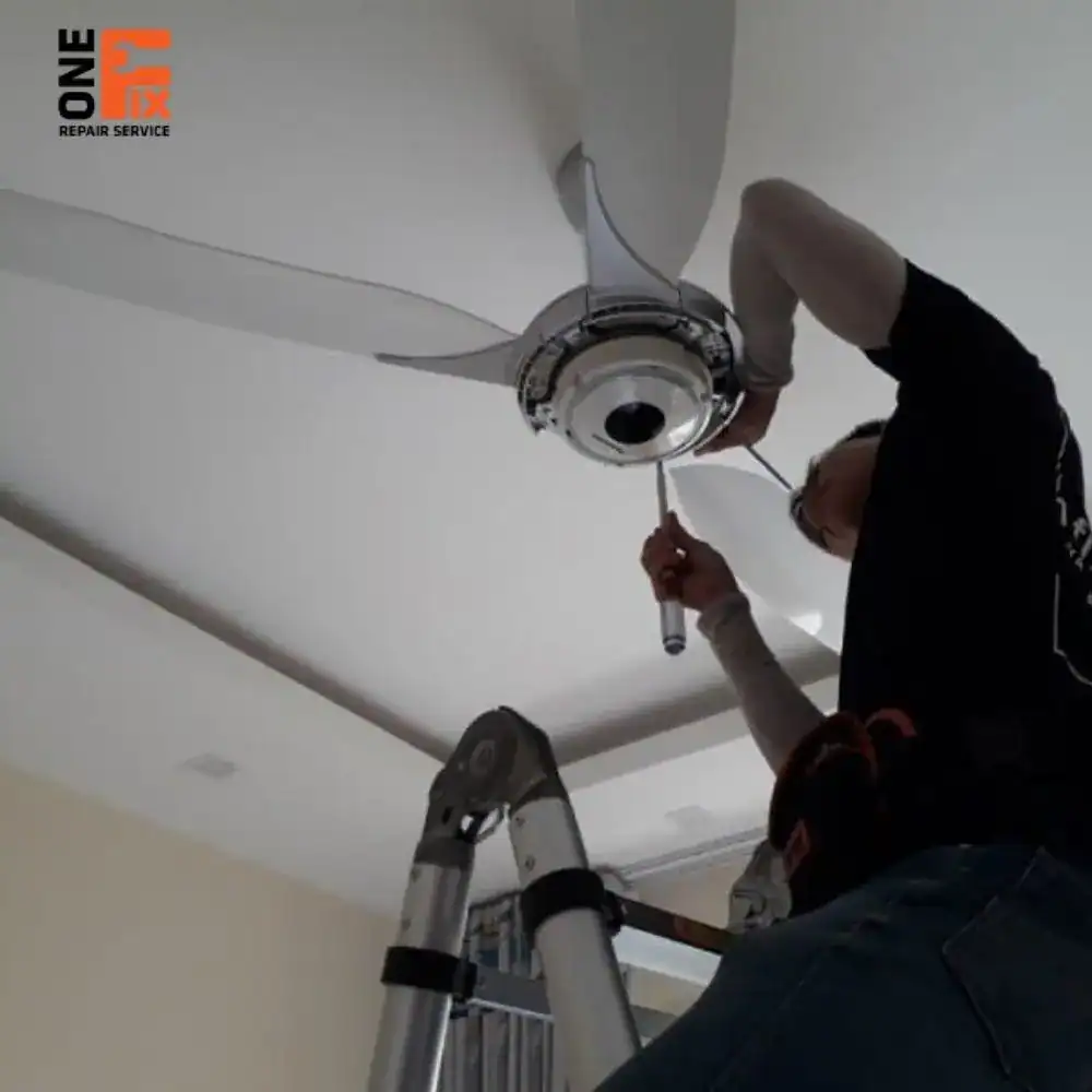 Lắp quạt trần điều khiển từ xa