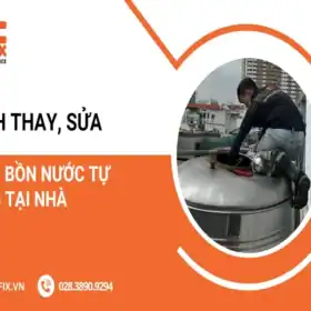 Cách thay, sửa phao bồn nước tự động tại nhà