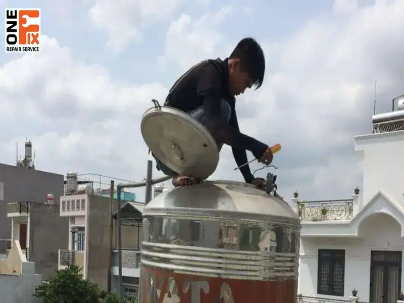 Cách thay, sửa phao bồn nước tự động tại nhà 7 Với nhiều năm kinh nghiệm trong lĩnh vực sửa chữa điện nước, 1FIX tự tin mang đến cho khách hàng dịch vụ thay sửa phao bồn nước uy tín và chất lượng