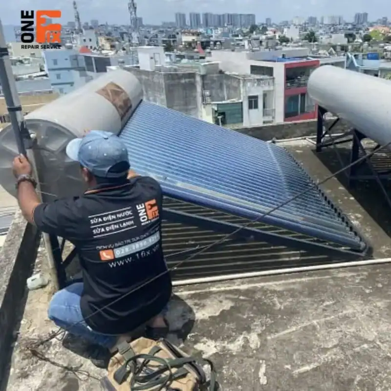 Dịch vụ sửa máy nước nóng năng lượng mặt trời 19 Dịch vụ sửa máy nước nóng năng lượng mặt trời tại 1FIX uy tín, chuyên nghiệp