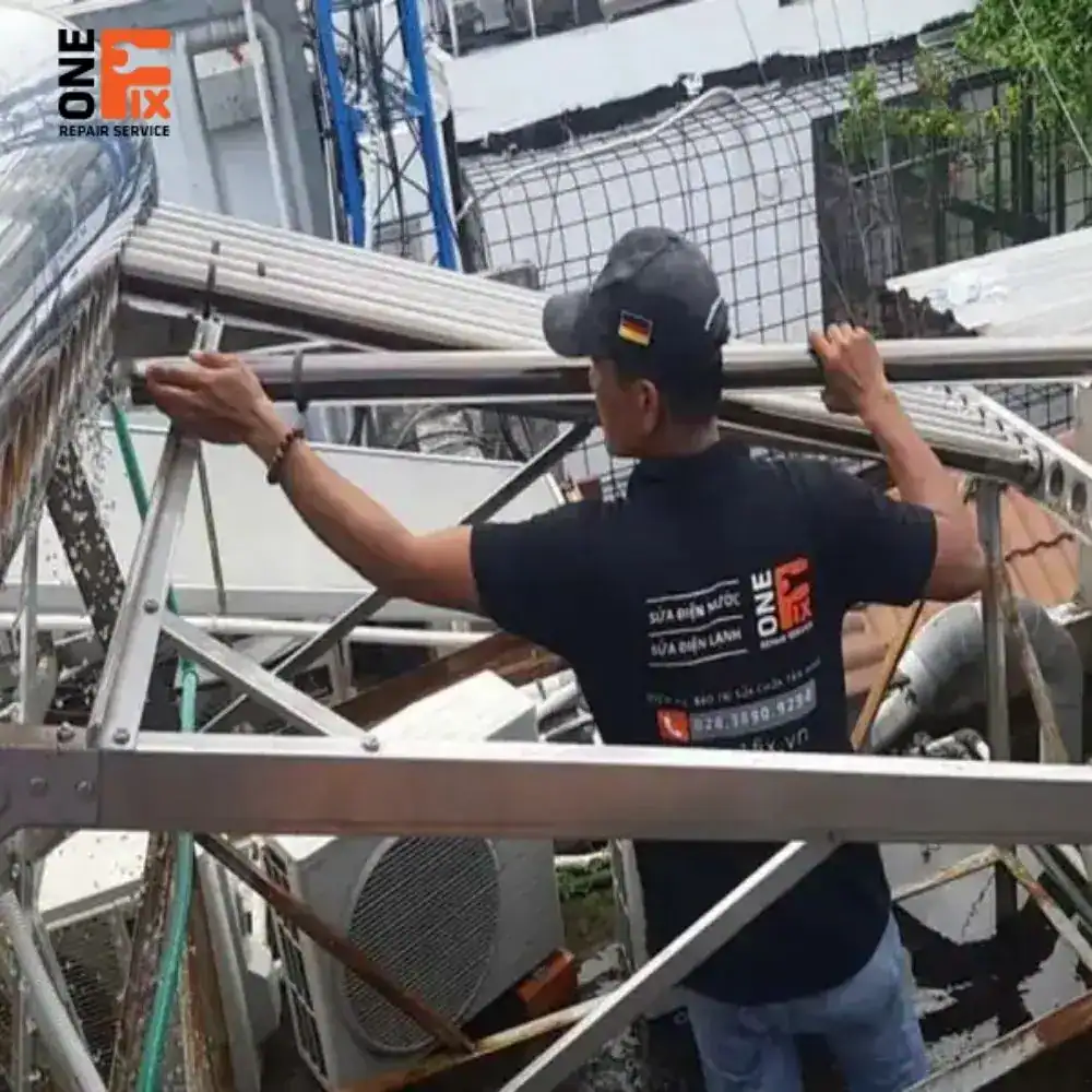 Dịch vụ sửa máy nước nóng năng lượng mặt trời 5 Sửa máy nước nóng không nóng