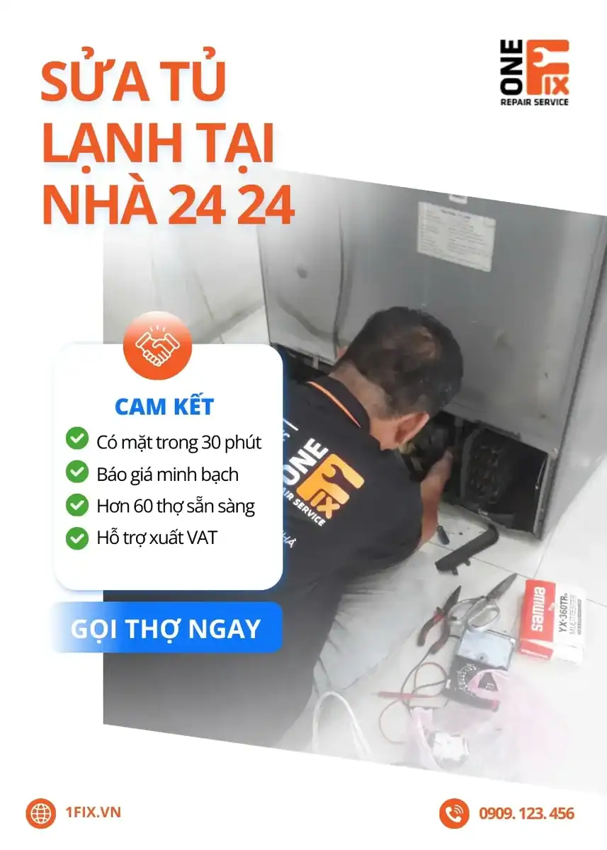 DỊCH VỤ SỬA CHỮA TỦ LẠNH TẠI NHÀ