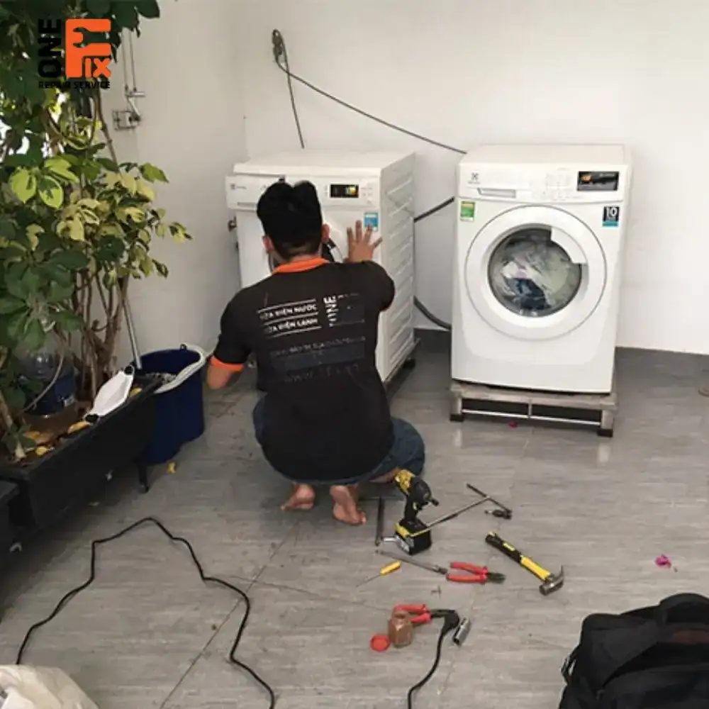 Khử khuẩn v&agrave; bảo dưỡng m&aacute;y giặt