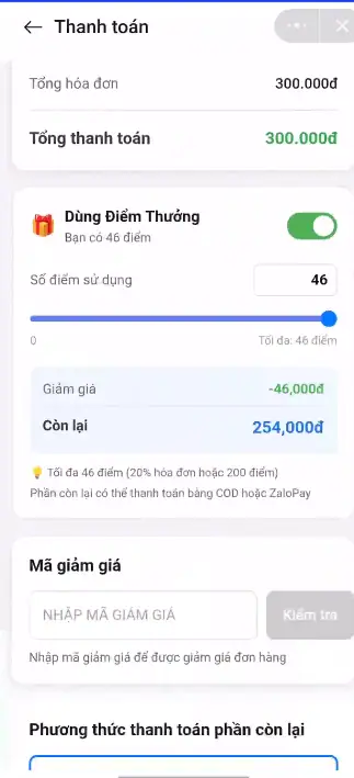 Dung diem thuong