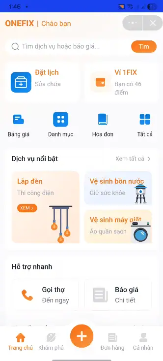 Giao dien zalo mini app