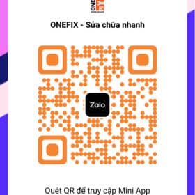 Hình ảnh Zalo mini app của ONE FIX